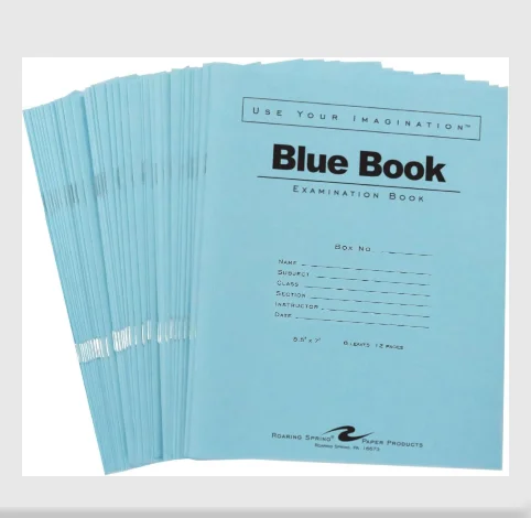 Blue book